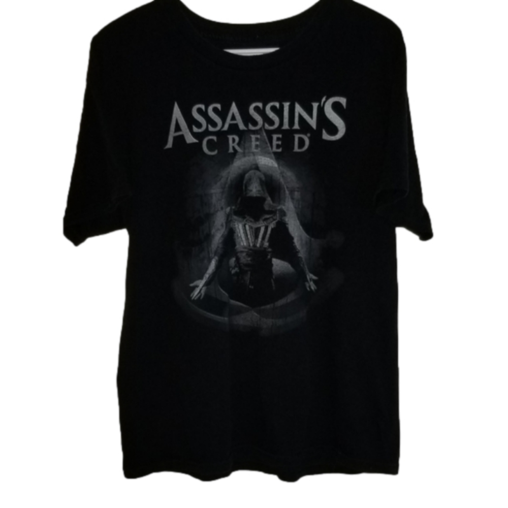 Assassin's Creed Black Short Sleeve TShirt Size L